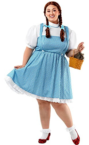 Disfraz Dorothy El Mago De Oz Plus Size
