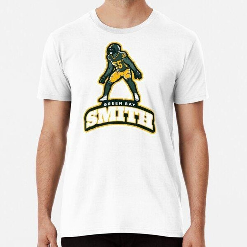 Remera Za'darius Smith, Green Bay Algodon Premium 