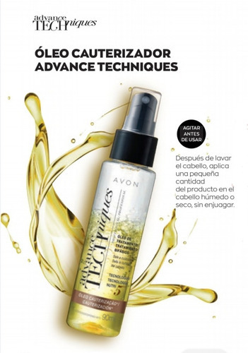 Oleo Tratamiento Bifasico Argan Y Marula Cabello Avon 90ml