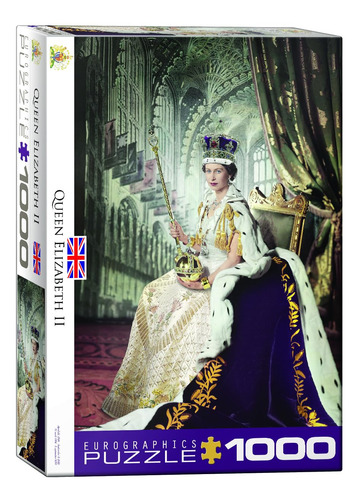 Puzzle Eurographics Queen Elizabeth Ii 1000 Piezas