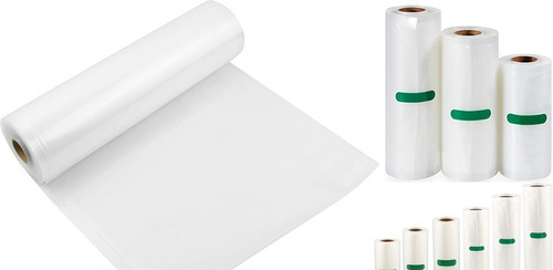 10 Rollos Para Sellar Al Vacio De 20cm X 5mts