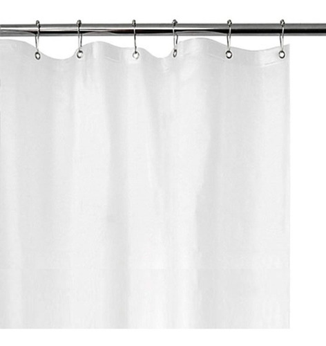Imagen 1 de 7 de Protector Cortina Baño Reforzado Antihongos Antiestatica