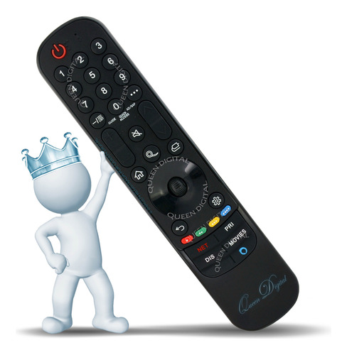 Control Remoto Para Lg Disney+ Prime Sin Puntero Sin Scroll