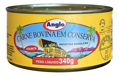 Carne Bovina Em Conserva Chunk Anglo Lata 340g