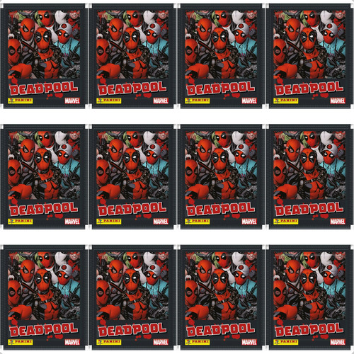 Kit 90 Figurinhas (18 Env) Do Álbum Deadpool Panini Personagem Figurinhas Do Álbum Deadpool