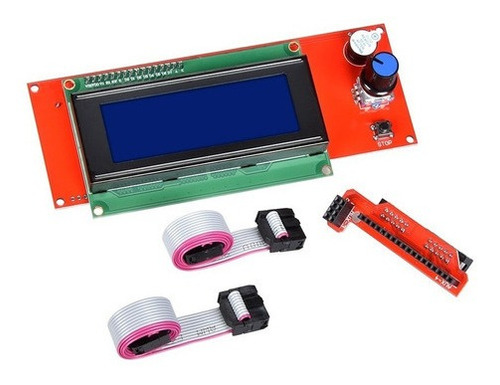 Display Controladora Lcd 20x4 Painel De Impressora 3d Ramps