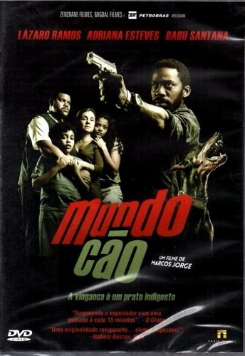 Mundo Cão - Dvd - Lázaro Ramos  Babu Santana  Milhem Cortaz