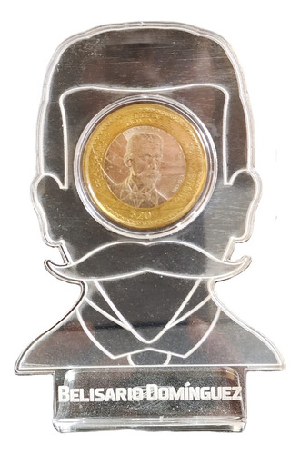 Pedestal Para Moneda 20 Pesos Belisario Domínguez 2013