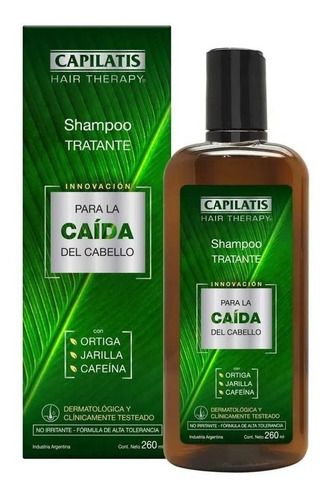Shampoo Tratante Capilatis Hair Therapy Anti Caida