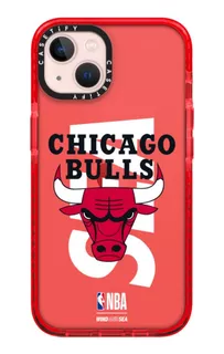 Case iPhone X/xs Nba Chicago Bulls Sea Rojo Casetify