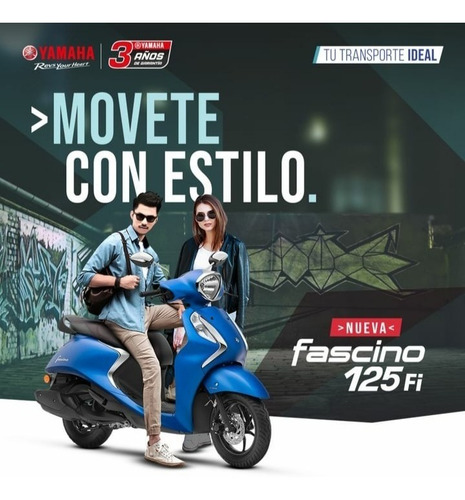 Imagen 8 de 18 de Yamaha Fascino 125 Inyeccion Entrega Inmediata !!!