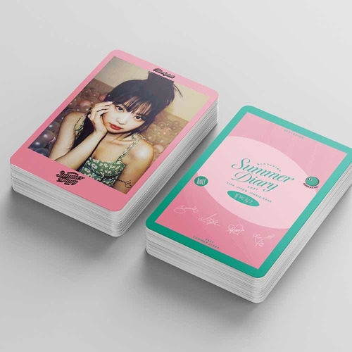 Blackpink 55 Photocards - Edición Summer D 2021