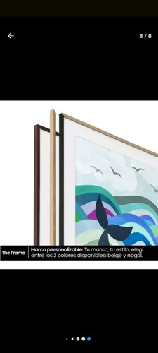 Smart Tv Samsung 55'' The Frame, Con One Connection 4k