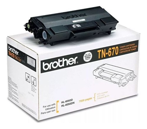 Toner Tn670 Brother Serie Hl6050 Promo