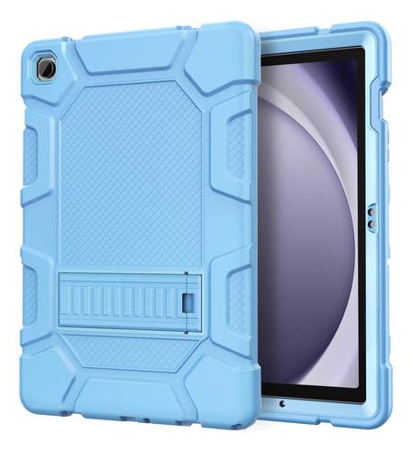 Funda Para Samsung Galaxy Tab A9 Plus Con Atril Azul Claro