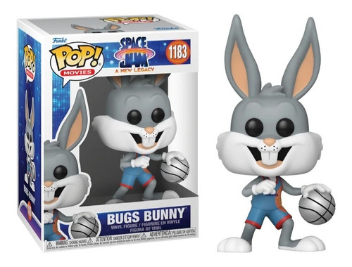 Funko Pop Space Jam - Bugs Bunny Nuevo Vinilo 10cm Original