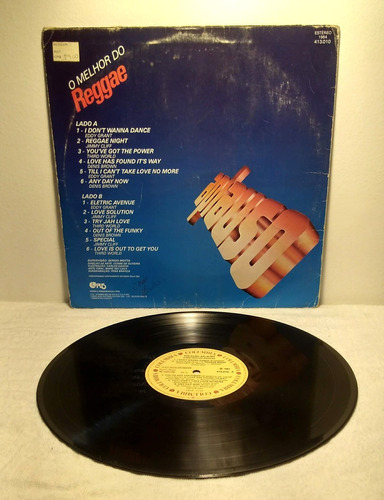Lp O Melhor Do Reggae Denis Brown Jimmy Cliff Eddy Grant (Usado)