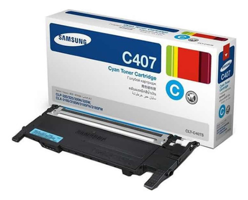 Toner Samsung Clt-c407 Ciano