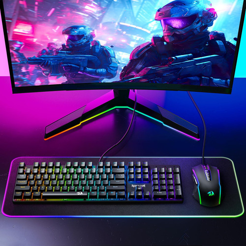 Ratón Para Juegos Redragon M910-k Con Cable Rgb Retroilumina