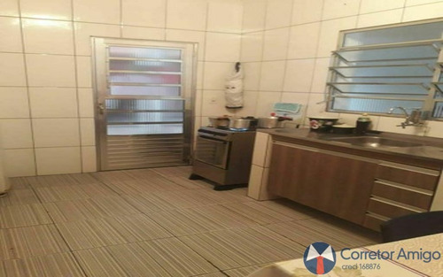 Imagem 6 de 6 de Linda Casa Com Área De Serviço, Churrasqueira Com Gás Encanado. - Ml3856