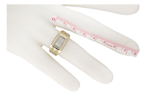 Anillo Tipo Sello 10k, 4.4 Gramos.