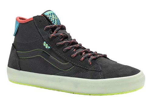 Tenis Vans Skate  Translucent Gray Multi Vn0a4bx1bgg