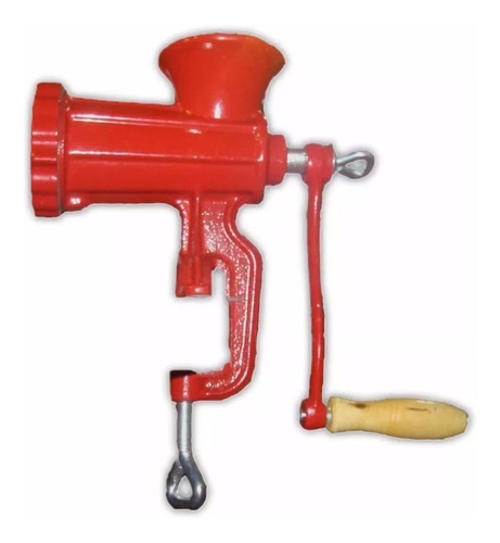 Picadora De Carne Fundicion Hierro Maquina Manual N8 Manija