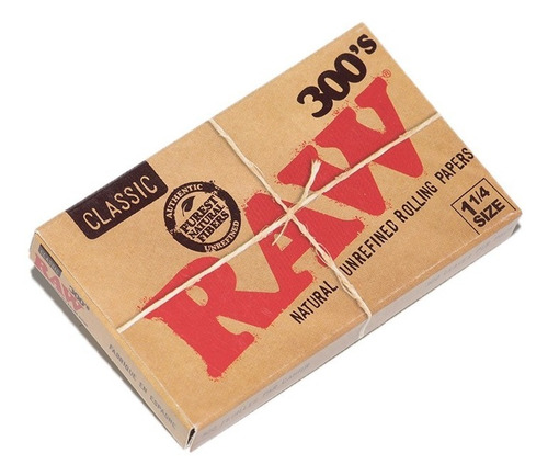 Imagen 1 de 7 de Papel Para Armar Sedas Block Raw Classic 300 Leaves 78mm