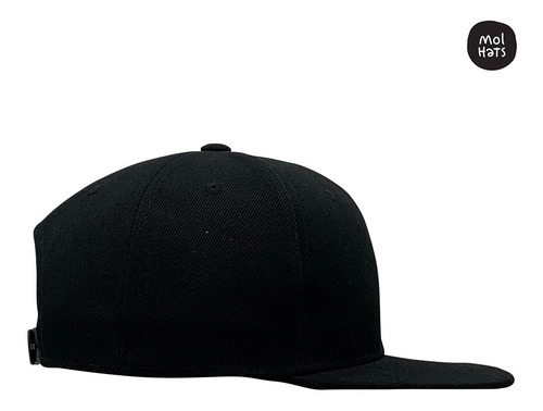 Imagen 3 de 6 de Gorra Snapback 6 Paneles Visera Plana Alta Calidad Premium Regulador Plástico