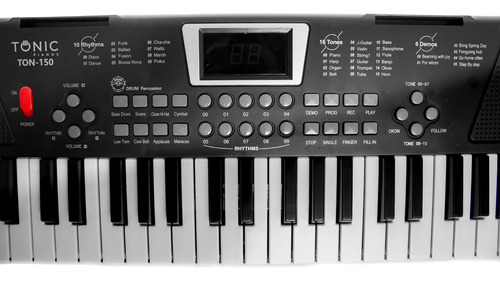 Imagen 2 de 6 de Teclado Tonic De 54 Teclas Ton-150