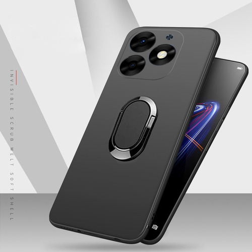 A Funda Para Tecno Spark 20 Pro Adsorbible Silicona Anillo