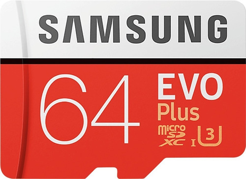 Samsung Micro Sd 64 Gb Evo Plus Uhs-i U3 100 Mbs 4k Original