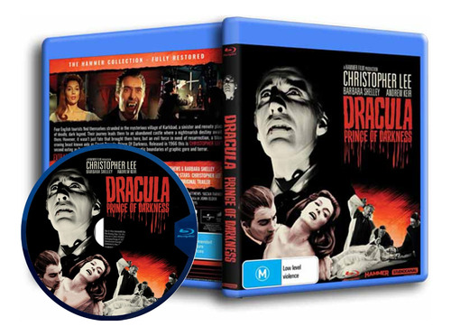 Dracula Prince Of Darkness 1966 - Christopher Lee - 1 Bluray