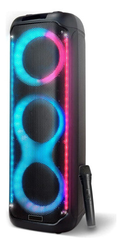 Parlante Bluetooth Usb Luces, Mic & Control 50w