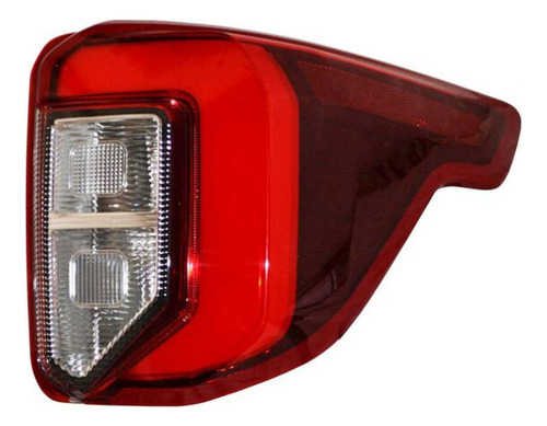 Calavera Para Ford Explorer 2020-2021 Copiloto Oscura Led Derecho/pasajero Bordó