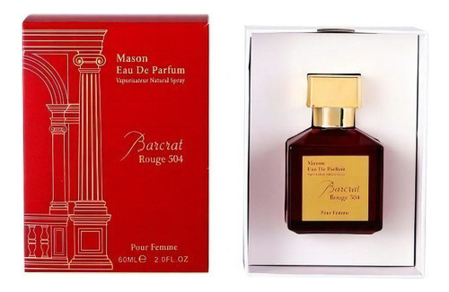 Perfume Barcrat Rouge 504 Insp. Baccarat Rouge  540 Extrait 