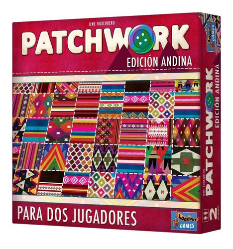 Juego De Mesa Patchwork Edición Andina Nuevo Español