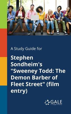 Libro A Study Guide For Stephen Sondheim's Sweeney Todd: ...