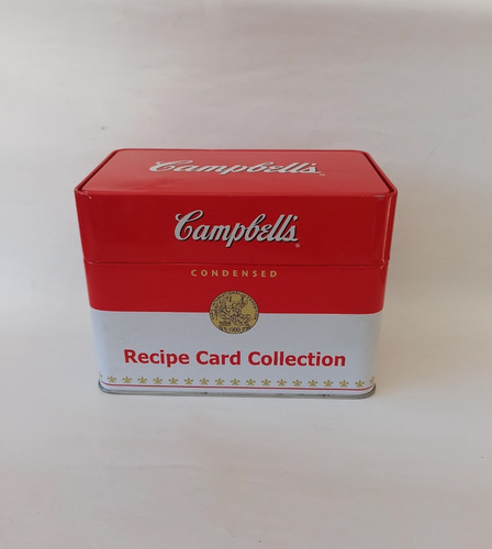 Caja Recetas Lata Campbells, Vtg