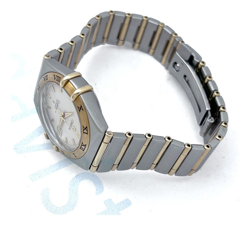 Reloj Omega Constellation Dama Automático Acero Oro (Usado)