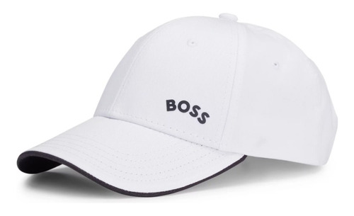 Gorra Boss Color Blanco Logo Boss Mod. 50492741