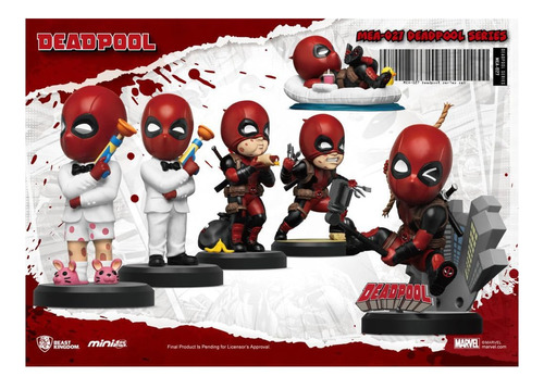 Beast Kingdom Deadpool Series Mea-027 - Figura De Ataque De.