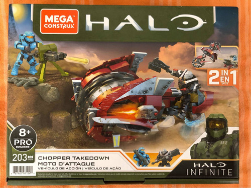 Megabloks Mega Construx Halo Chopper Takedown