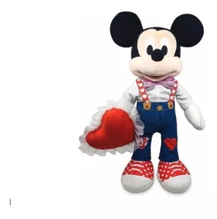 Mickey Mouse Peluche Disney Store San Valentin