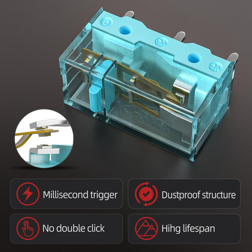 Yimagujrx Kailh Gm8.0 Upgrade V2 Interruptores De Mouse Para