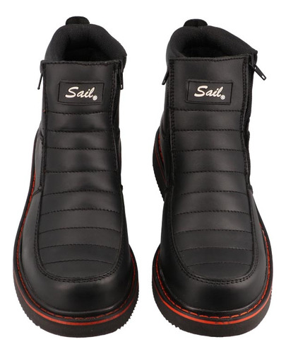Botin Clase Pv872517 Goma Trasera Caña Suave Sin Tacon