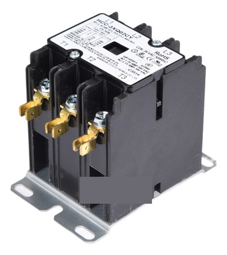 Contactor De Bobina De Ca De 24 V Ca Y 30 A, 3 Polos,