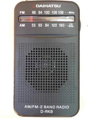 Radio Portátil Daihatsu D-rk9 Am Fm A Pila