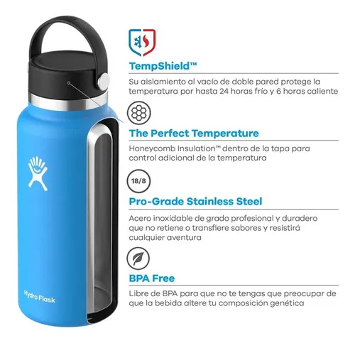 Hydroflask - Botella Térmica 946ml - Azul Ocean Wave Ed.lim.