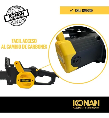 Motosierra Eléctrica Konan 2000w Espada 40cm 16 Poda